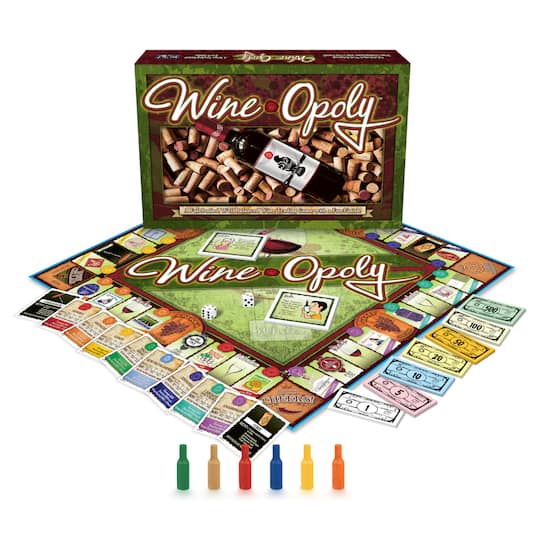 Late For The Sky Wineopoly Game | 15.25" x 10.5" x 2" | Michaels®